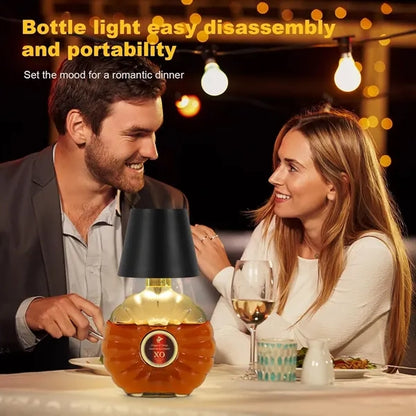 Rechargeable LED Bottle Light - Touch Control