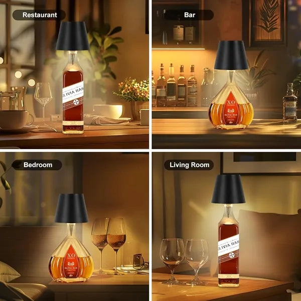 Rechargeable LED Bottle Light - Touch Control