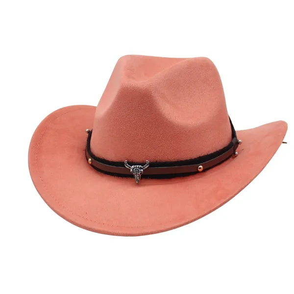 Suede Western Cowboy Hat