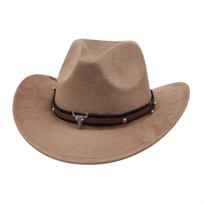Suede Western Cowboy Hat