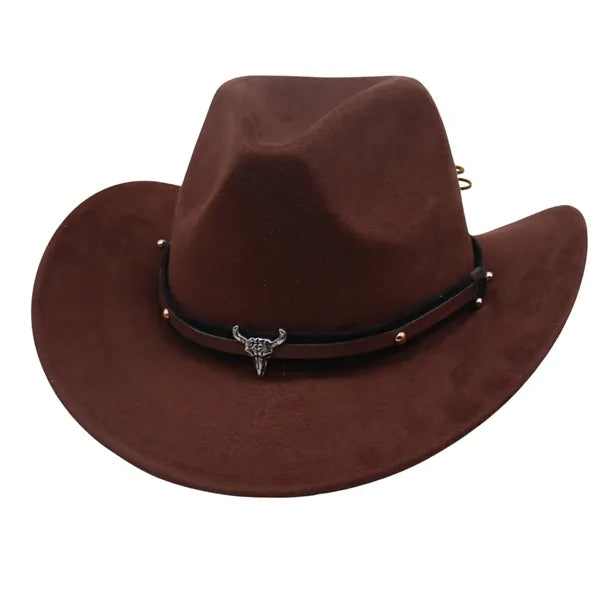 Suede Western Cowboy Hat