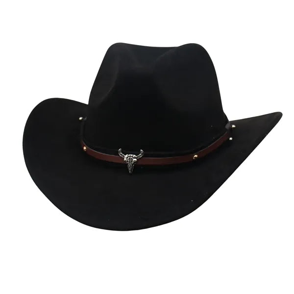 Suede Western Cowboy Hat