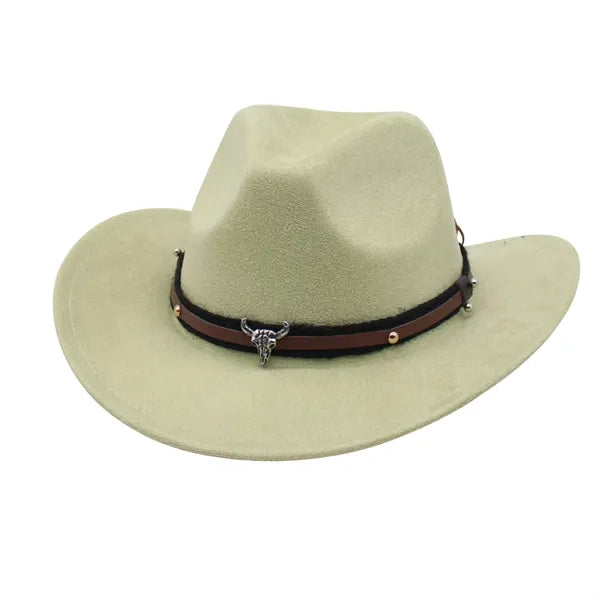 Suede Western Cowboy Hat