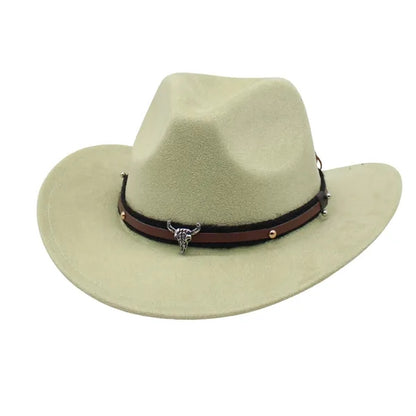 Suede Western Cowboy Hat