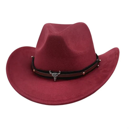 Suede Western Cowboy Hat
