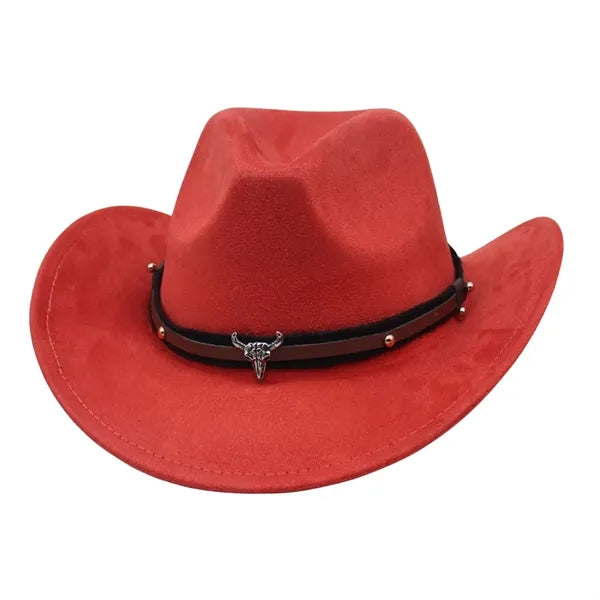 Suede Western Cowboy Hat