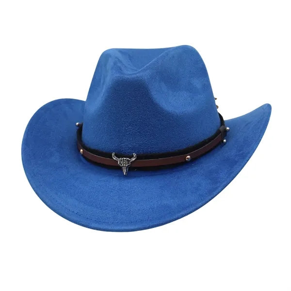 Suede Western Cowboy Hat