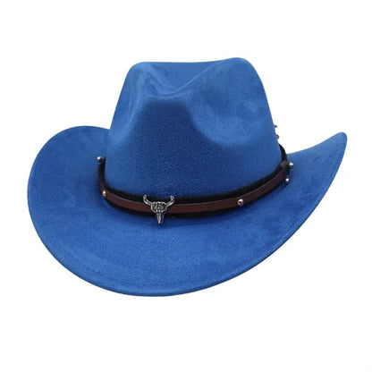 Suede Western Cowboy Hat
