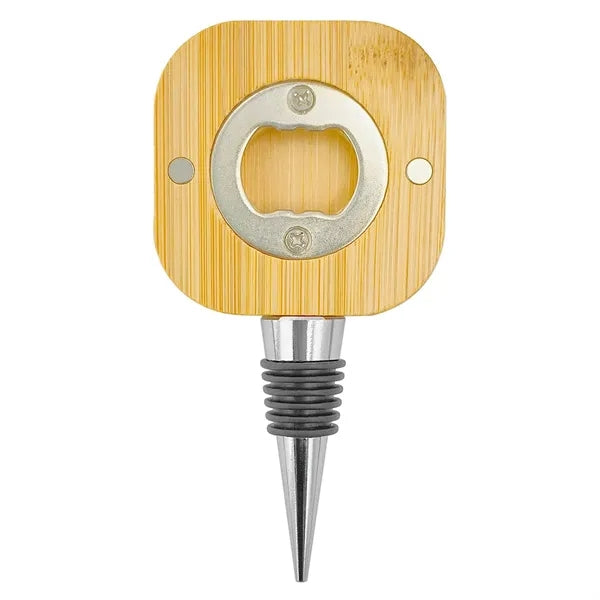 Bamboo Magnetic Bottle Opener