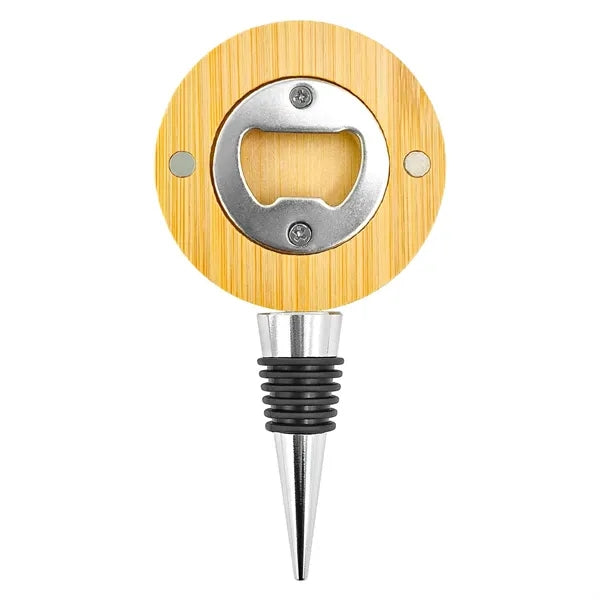 Bamboo Magnetic Bottle Opener