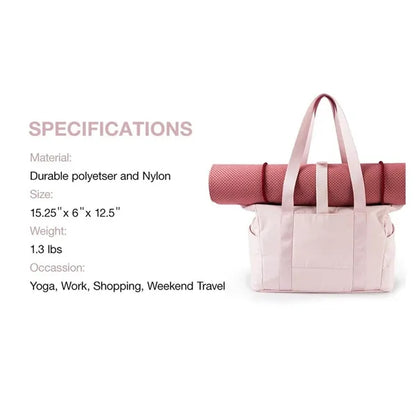 Multifunctional Yoga Bag Large Capacity Waterproof Handbag