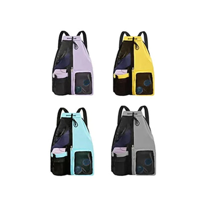 Large Capacity Breathable Drawstring Waterproof Backpack Bag