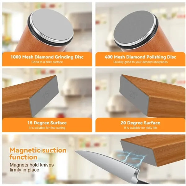 Knife sharpening set