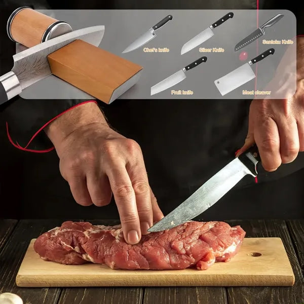 Knife sharpening set