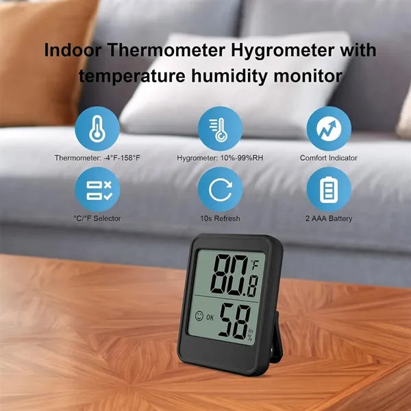 Digital LCD Thermometer Hygrometer