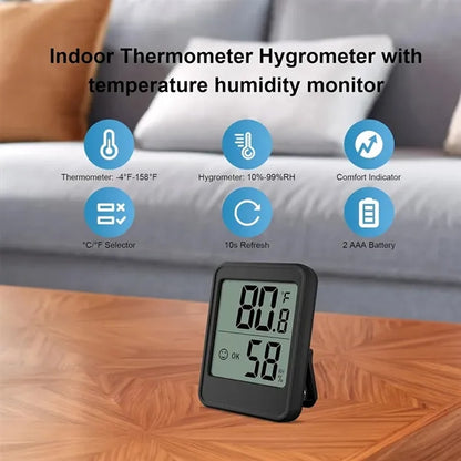 Digital LCD Thermometer Hygrometer