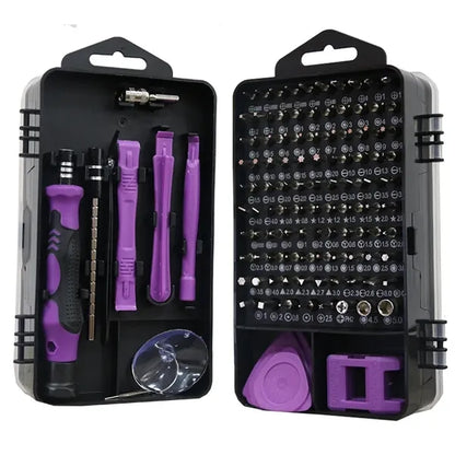 115-in-one Screwdriver Tool Set