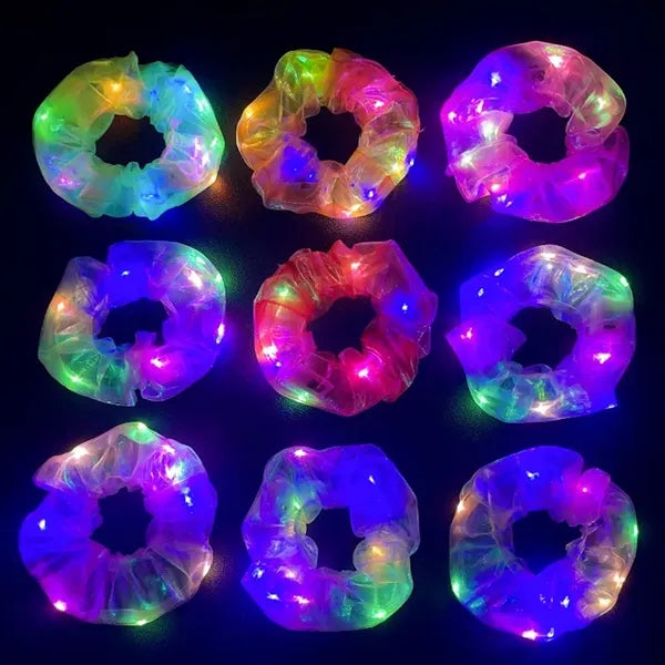 Light Up LED Scrunchies