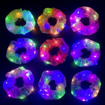 Light Up LED Scrunchies