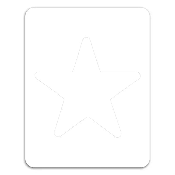 Star Punch Out Picture Frame Magnet