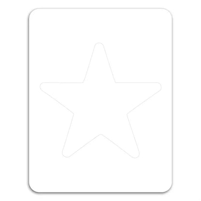 Star Punch Out Picture Frame Magnet