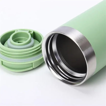 17oz Pop Up Lids Stainless Steel Flask Bottle