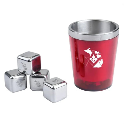 Whisky Cubes and Tumbler Gift Set