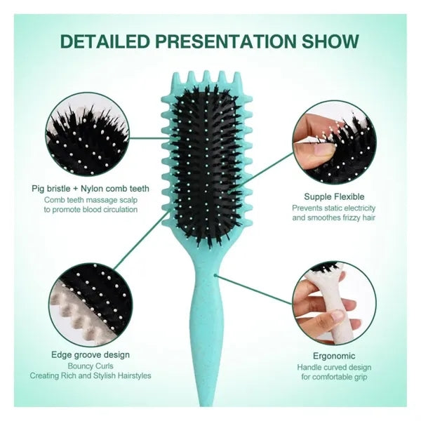 Curly Hair Brush Defining