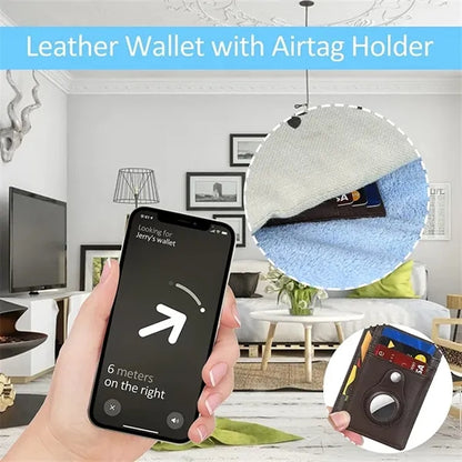 RFID Blocking Slim Mens Wallet with Money Clip
