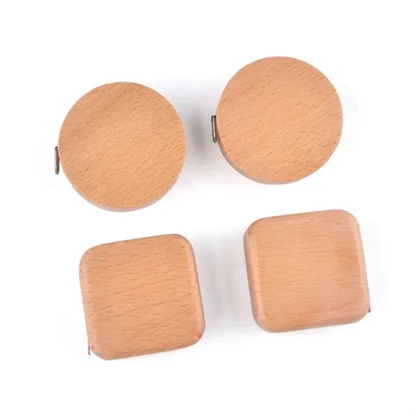 Eco-friendly Wood Square Tape Measure
