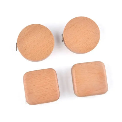 Eco-friendly Wood Square Tape Measure