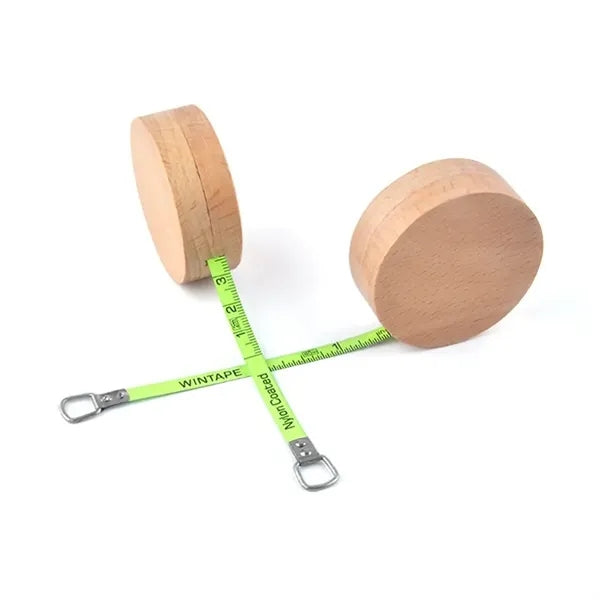 Eco-friendly Wood Square Tape Measure