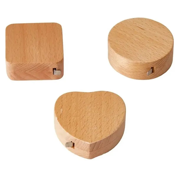 Eco-friendly Wood Square Tape Measure