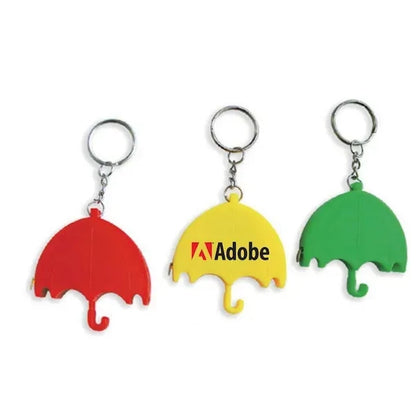 Umbrella Shape Tape Measure w/Key Chain