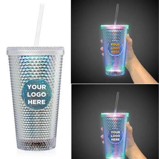 160z Light Up Diamond Tumbler