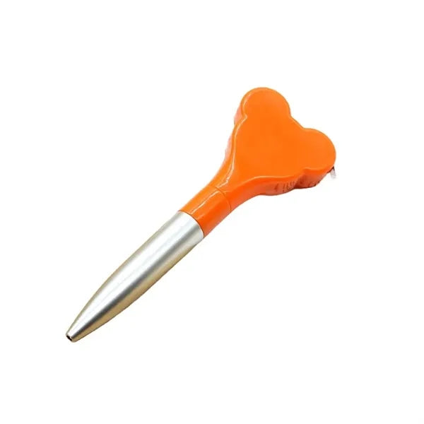 Colorful Heart Shaped Measuring Tape Ballpoint Pen
