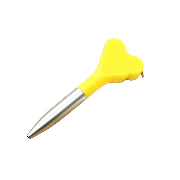 Colorful Heart Shaped Measuring Tape Ballpoint Pen