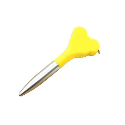 Colorful Heart Shaped Measuring Tape Ballpoint Pen
