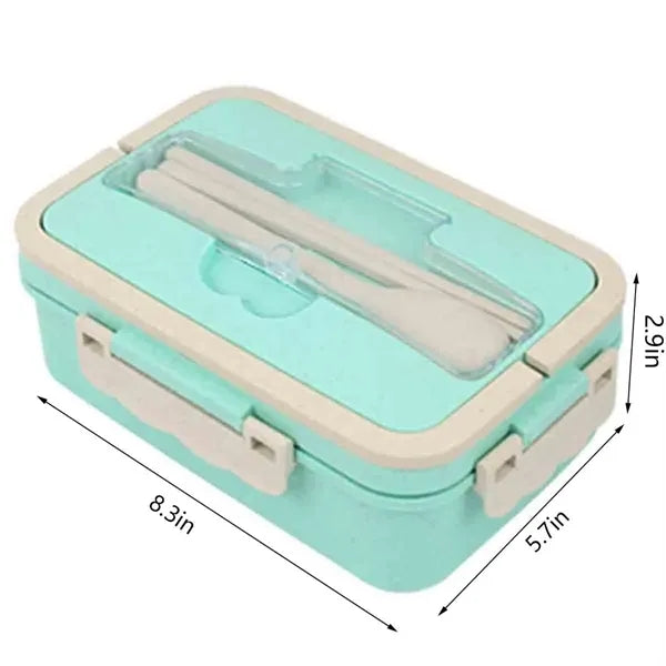 Wheat Straw Bento Box For Adults