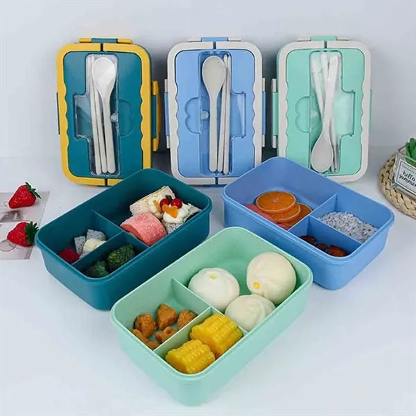 Wheat Straw Bento Box For Adults