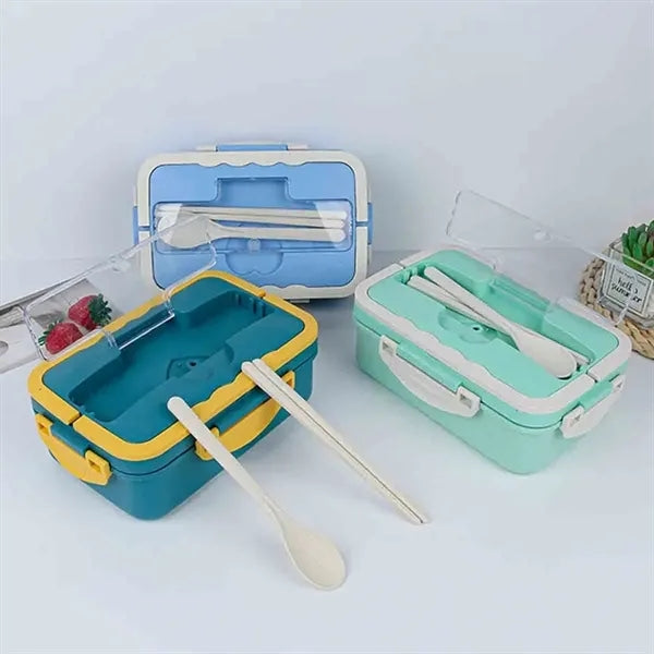 Wheat Straw Bento Box For Adults