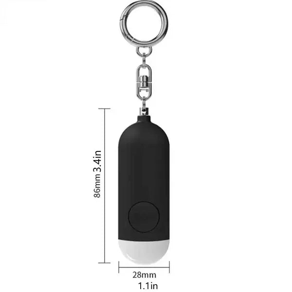 Emergency Alarm Keychain With Led