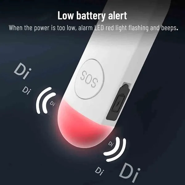 Emergency Alarm Keychain With Led