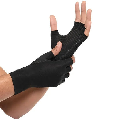 Fingerless Anti Slip Compression Gloves