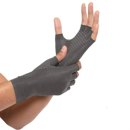 Fingerless Anti Slip Compression Gloves