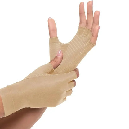 Fingerless Anti Slip Compression Gloves