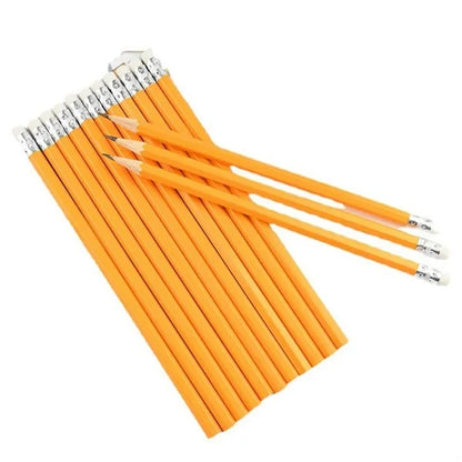 Multifunction Writing Wooden HB Pencils w/ Eraser