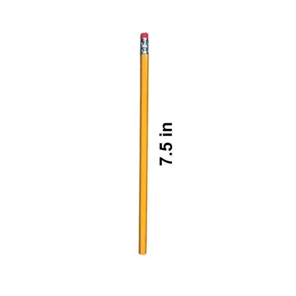 Multifunction Writing Wooden HB Pencils w/ Eraser