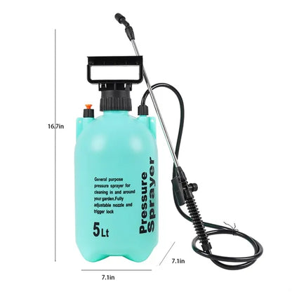 1 Gallon Plastic Garden Pump Sprayer w/ Shoulder Strap