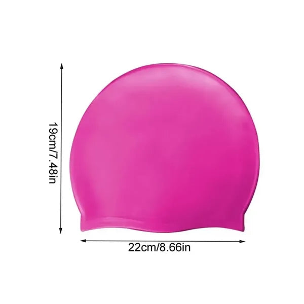 Unisex Silicone Swim Caps